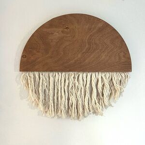 boho wooden hanging decor